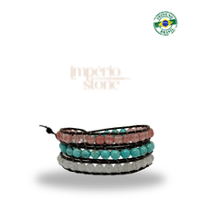 Carregar imagem no visualizador da galeria, Bracelete Aurora 3 voltas