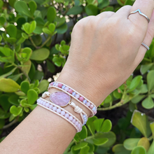 Carregar imagem no visualizador da galeria, OUTLET - Bracelete Amor Sereno -3 voltas Pedra MINI