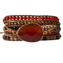 Carregar imagem no visualizador da galeria, OUTLET - Bracelete Ágata de Fogo