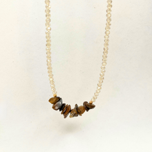 Carregar imagem no visualizador da galeria, Colar Choker Olho de Tigre Elegance 38cm - Império Stone