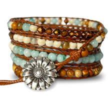 Carregar imagem no visualizador da galeria, Bracelete Bronze Verão- 5 Voltas