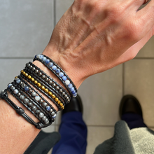 Carregar imagem no visualizador da galeria, OUTLET - Bracelete Sabedoria - Sodalita e Labradorita