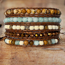 Carregar imagem no visualizador da galeria, Bracelete Bronze Verão- 5 Voltas