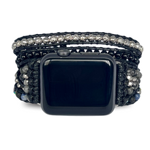 Carregar imagem no visualizador da galeria, Bracelete para AppleWatch Mix Preto - 5 voltas