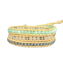 Carregar imagem no visualizador da galeria, Bracelete Oceano - 3 voltas