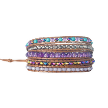 Carregar imagem no visualizador da galeria, Bracelete Ametista - 5 Voltas