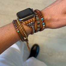 Carregar imagem no visualizador da galeria, Bracelete Mix Love para AppleWatch - 5 voltas
