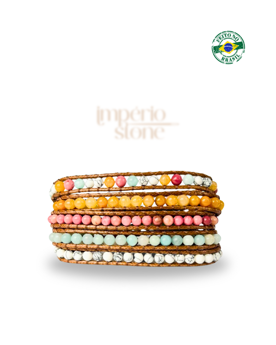Bracelete Mix Cores -  5 Voltas