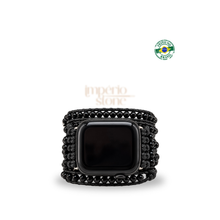 Carregar imagem no visualizador da galeria, Bracelete All Black para AppleWatch - 5 voltas
