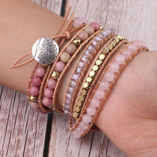 Carregar imagem no visualizador da galeria, Bracelete Pink Quartz - RedStone™ - Império Stone
