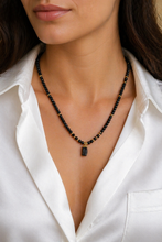 Carregar imagem no visualizador da galeria, Choker Turmalina negra
