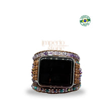 Carregar imagem no visualizador da galeria, Bracelete Ametista para AppleWatch - 5 voltas
