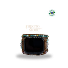 Carregar imagem no visualizador da galeria, Bracelete Turqueza e Rosa para AppleWatch - 5 voltas
