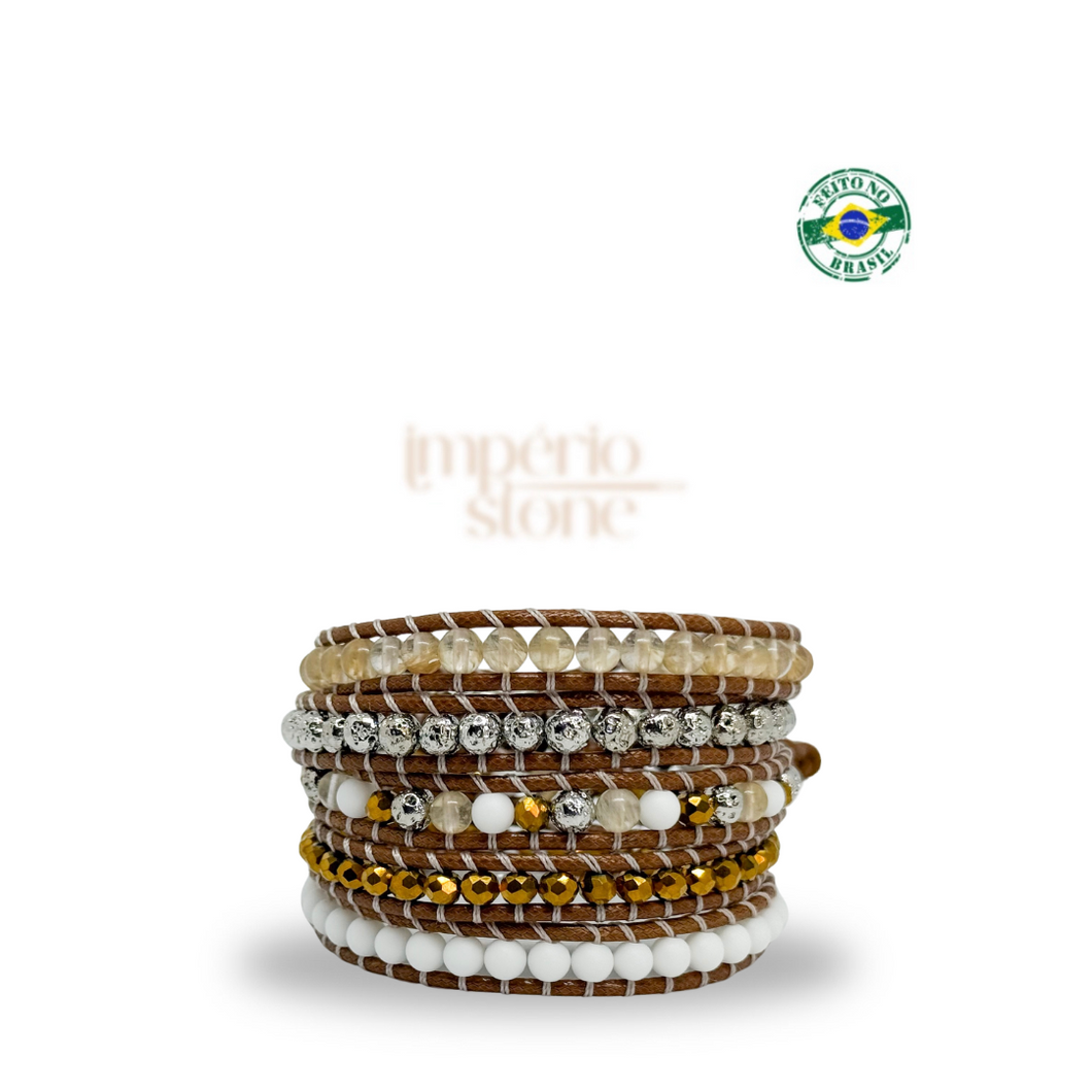 Bracelete Radiante - Citrino